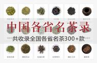 全国各省300款名茶大全：中国名茶录